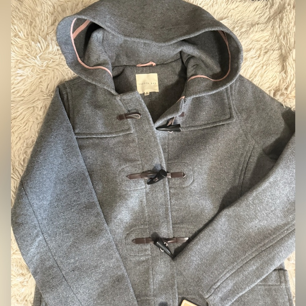 Copper Key Gray Toggle Jacket - image 4